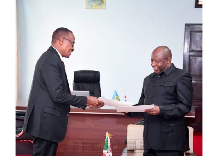 Perezida Kagame yoherereje ubutumwa Perezida Ndayishimiye