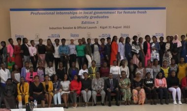 Abagore n’abakobwa 120 bitezweho kuzamura umubare w'abakora mu nzego zibanze batangiye  imenyerezamwuga.