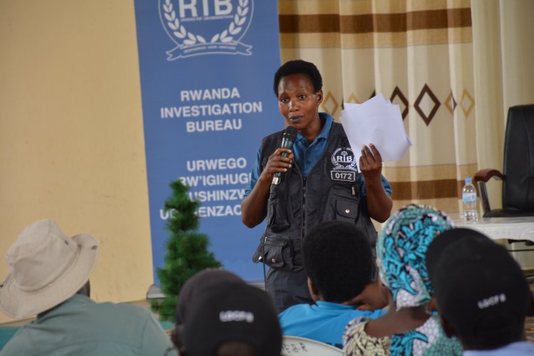 Rwamagana : RIB iri guhugura inzego z'ibanze ku gutanga raporo yumvikana y'abakora ibyaha