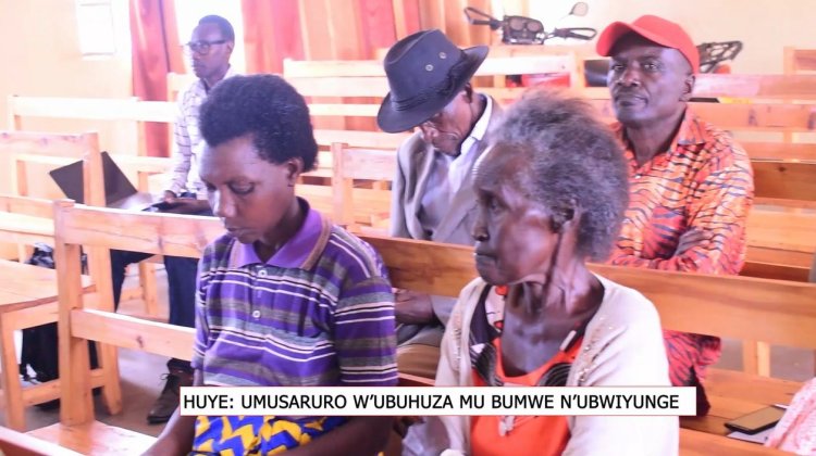 Huye: Abarokotse Jenoside yakorewe abatutsi 1994 baravuga ko gusabwa imbabazi n’ababiciye bibaruhura mu mutima.