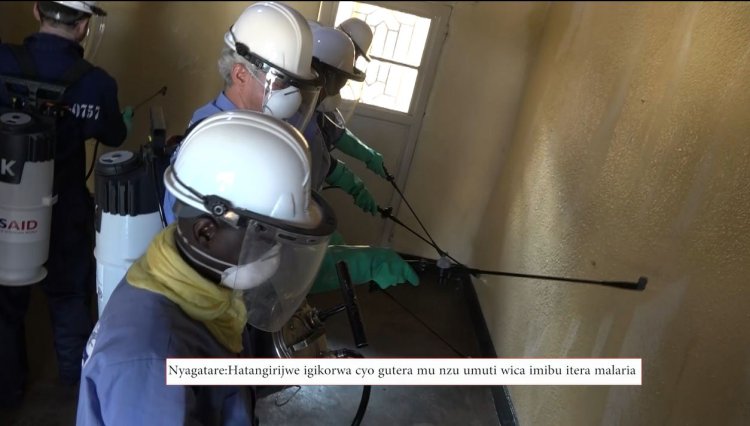 Nyagatare: Abatuye Rwimiyaga baterewe imiti yica imibu nk’ahakigaragara malarira nyinshi.