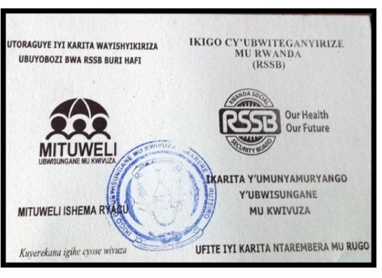 Hari abagikeretsa gutanga ubwisungane mu kwivuza!