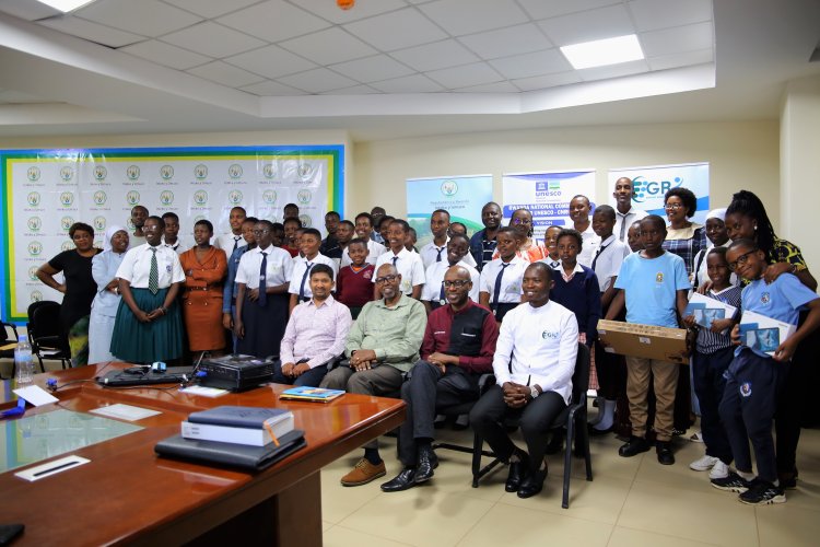 Inteko y'umuco yahembye abana bahize abandi mu kwandika no guhanga udushya