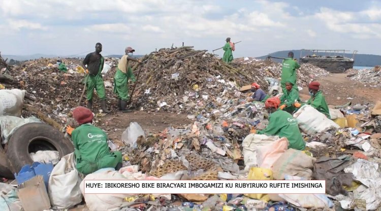 Huye:Urubyiruko rukora ifumbire n’amapave mu myanda rurasaba gukurirwaho imbogamizi