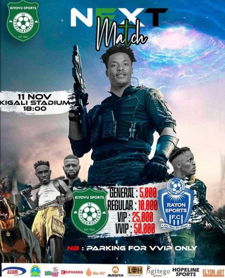 Kiyovu Sports yashyizeho ibiciro bihanitse cyane ku mukino uzayihuza na rayon Sport