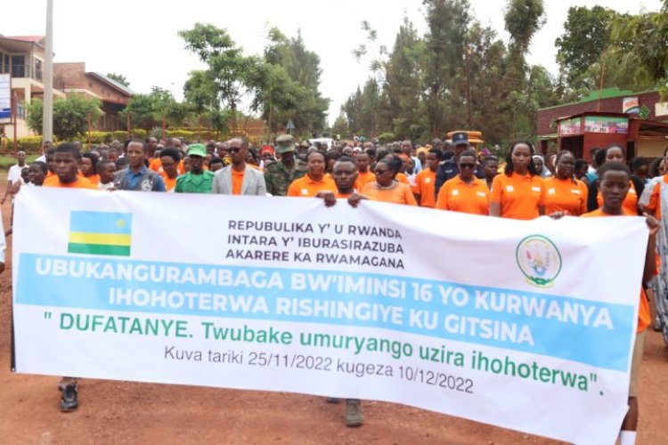 Rwamagana: Hari gukorwa ubukangurambaga  bwo kurwanya ihohoterwa rikorerwa mu ngo