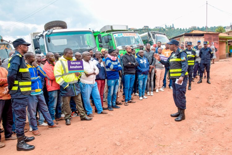 Uruhare rw'abatwara amakamyo mu gukumira impanuka zo mu muhanda