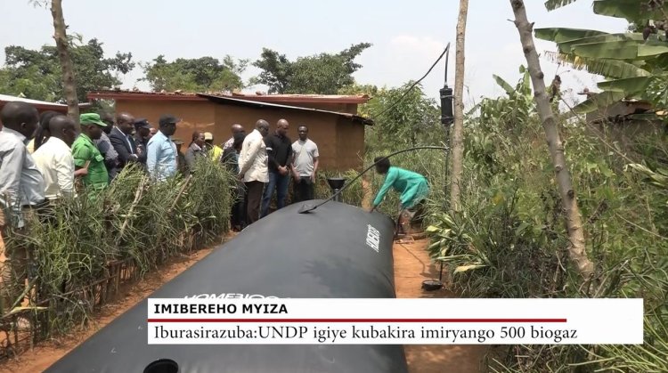 Ngoma-Rwamagana:Imiryango 500  izubakirwa Biogaz mu rwego rwo guhangana n'imihindagurikire y'ikirere.