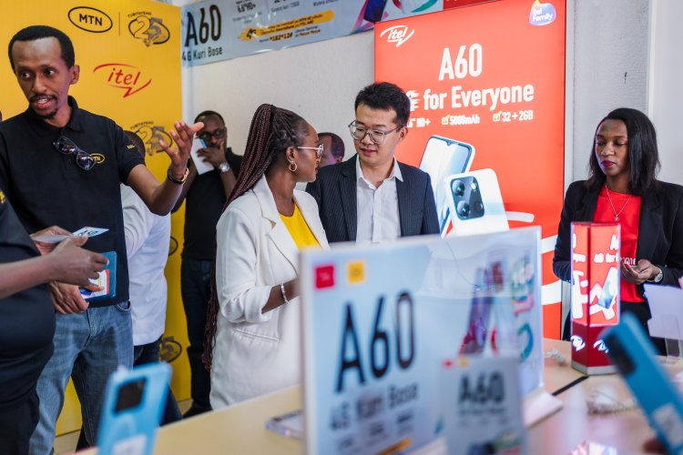 Ku bufatanye na ITEL Rwanda, MTN yashyize ku isoko telefoni igezweho ya 4G ihendutse.
