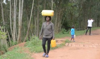 Nyanza: Babangamiwe  no kutagira amazi mugihe amatiyo yayo anyura aho batuye!