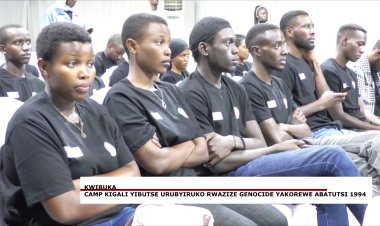 Camp Kigali yibutse urubyiruko rwazize Jenoside yakorewe Abatutsi 1994