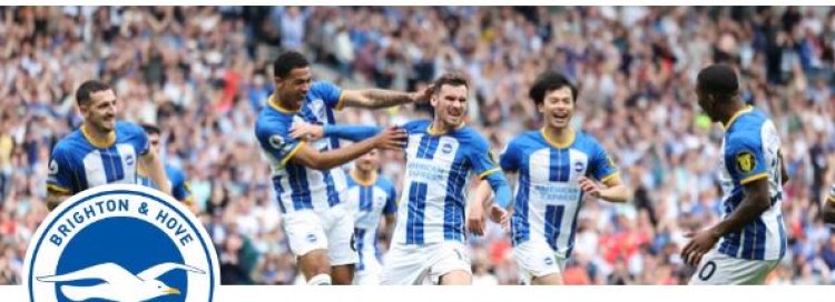 Ku nshuro ya mbere, ikipe ya Brighton yabonye itike yo kuzitabira imikino ya UEFA Europa League.