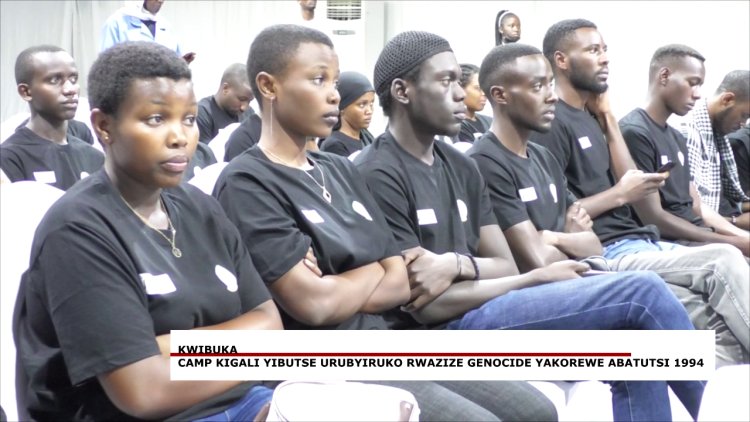 Camp Kigali yibutse urubyiruko rwazize Jenoside yakorewe Abatutsi 1994