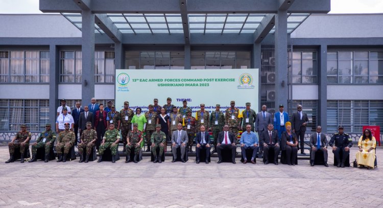 Musanze: Hari kubera imyitozo ihuriweho n'Ingabo z'ibihugu bya EAC