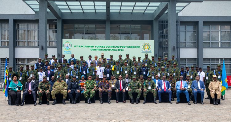 Musanze:  Abasirikare bo muri EAC basoje imyitozo ya Ushirikiano Imara bijeje akarere umutekano uhagije