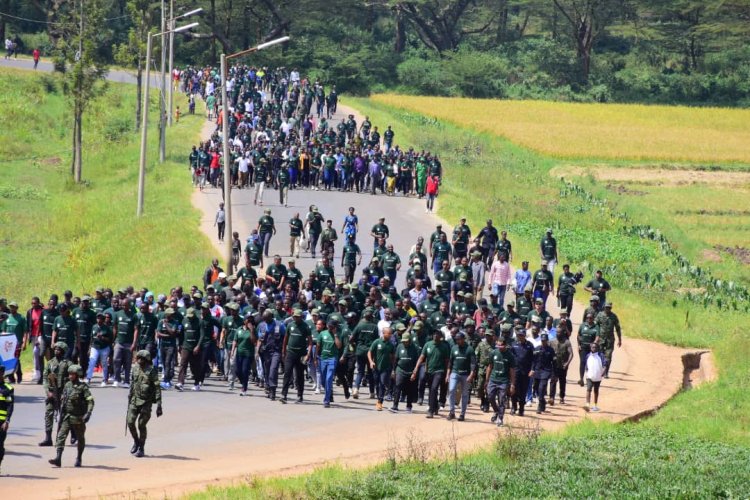 #Kwibohora29: Hakozwe urugendo rwo kwibohora rw’ibirometero 21 rugera ahatangirijwe urugamba.