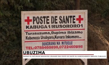 Poste de sante zikomeje kugira uruhare mu korohereza abaturage serivise z'ubuvuzi
