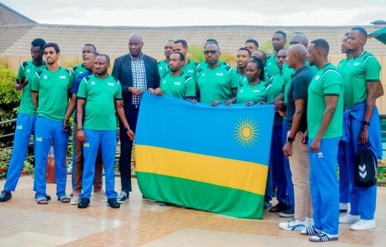 Ikipe y'igihugu y'abagabo ya Volleyball  yerekeje mu gikombe cya Africa