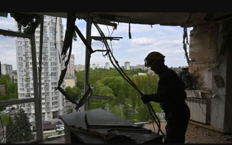 Ukraine yahanuye drone 18 na misile 17 by’Uburusiya.