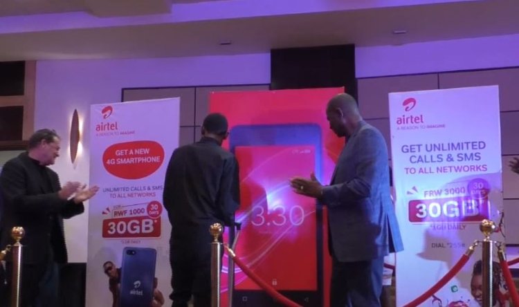 Airtel yatangiye gutanga Smartphone za 4G