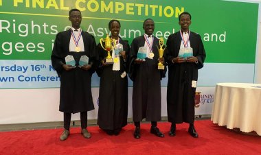 Abanyeshuri biga amategeko muri za kaminuza bitabiriye amarushanwa ya moot court