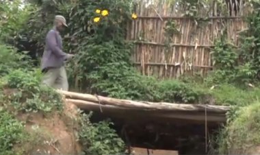 Nyamagabe: Bahangayikishijwe n’ umuvu w’amazi uterwa n’ikorwa ry’umuhanda