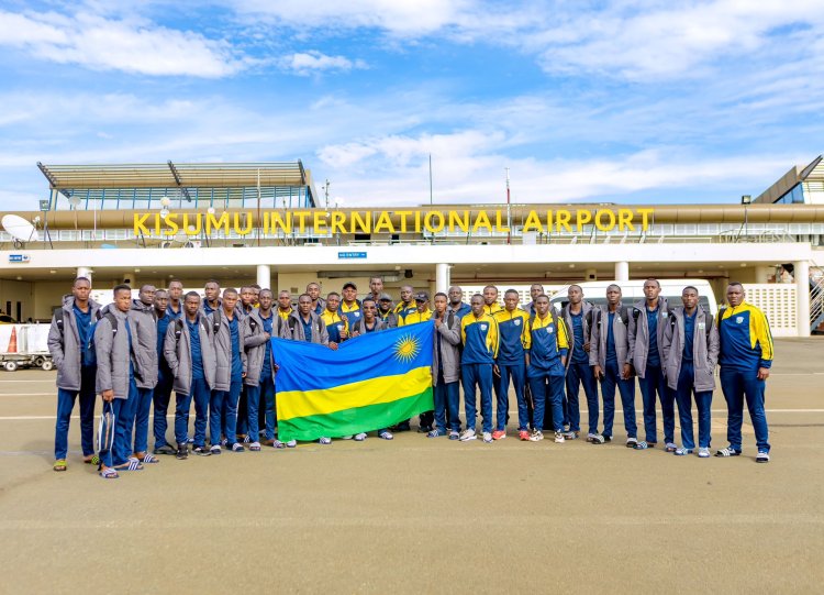 Amavubi y'abatarengeje imyaka 18 yerekeje muri Kenya.