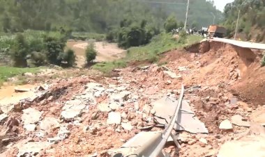 Huye: Barasaba ingoboka nyuma yuko umuhanda Huye- Rusizi wangije imyaka yabo