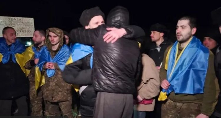 Ukraine n’Uburusiya baguranye umubare munini w’imfungwa