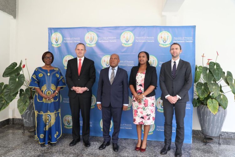 Sena y’u Rwanda irashima Amerika ko igira uruhare mu gushakira amahoro akarere u Rwanda ruherereyemo