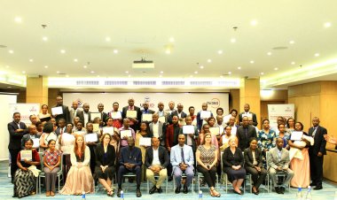 Abarimu bigisha muri TTC bishimiye inyigisho bahawe na USAID Tunoze Gusoma.