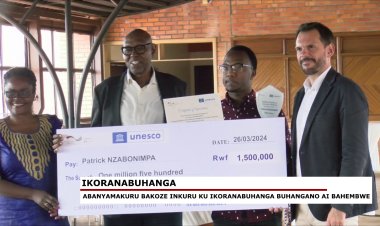 Abanyamakuru bakoze inkuru ku ikoranabuhanga buhangano (Artificial intelligence) bahembwe