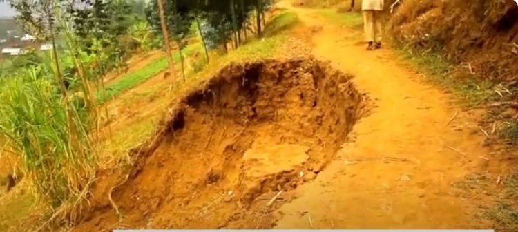 Ngororero: ubuhahirane bwahagaze mu bice bimwe kubera ibiraro byatwawe n'ibiza