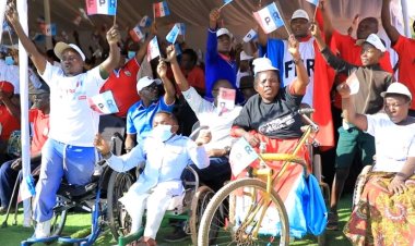 Abafite ubumuga bo mu ntara y'Amajyepfo bifuza ko Paul Kagame yongera kubayobora