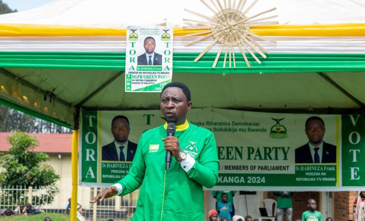 Nyabihu: Dr. Frank Habineza yasezeranyije abaturage gukemura ikibazo cya poste de sante zidakora