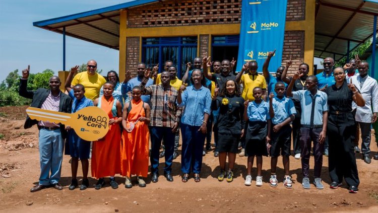 MTN Rwandacell Unveils Modern Kitchen at GS Bukure and Commits to support 10,000 Students in the 2024-2025 academic year through the Dusangire Lunch Program.
