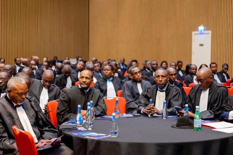 Barashima urwego bagezeho mu micire y'imanza ariko hari aho bakizitiwe