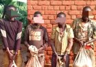 Rulindo: Polisi yafashe abantu bane bacukuraga amabuye y'agaciro mu buryo butemewe n'amategeko