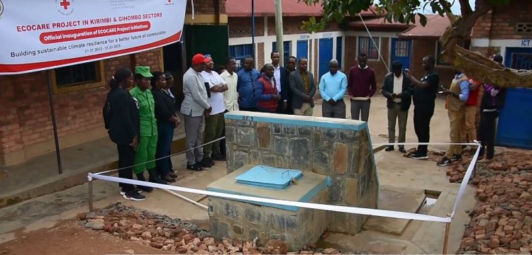 Nyamasheke - Gihombo: Bashyikirijwe umuyoboro w'amazi meza, barashimira itangazamakuru ryabakoreye ubuvugizi