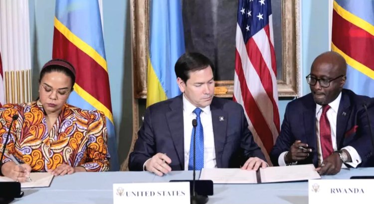 U Rwanda na RD Congo mu nzira y'amahoro: Umushinga w’amasezerano yitezwe muri Amerika