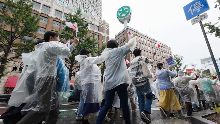 HWPL Hosts Peace Walk in Osaka to Mark the 12th Anniversary of the Declaration of World Peace