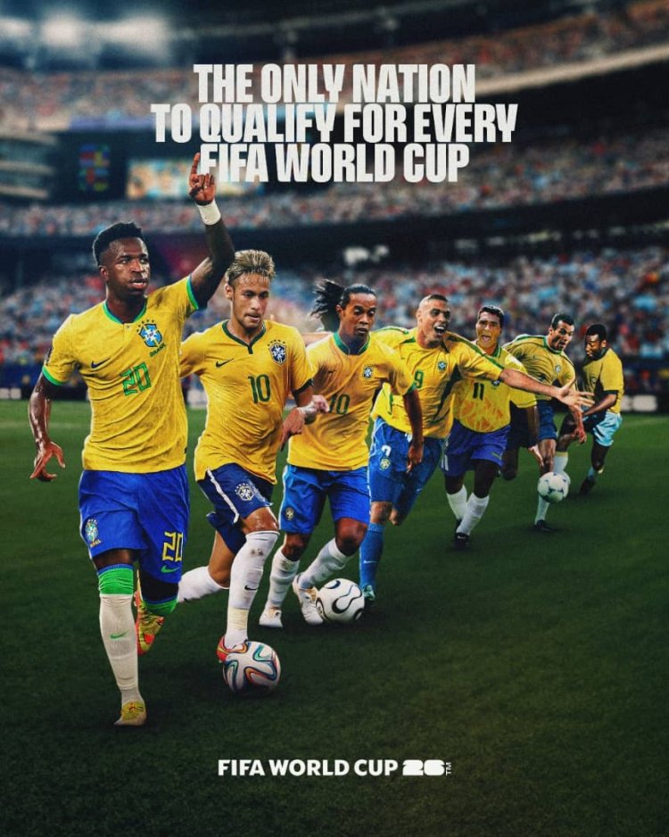 Ikipe y’igihugu ya Brésil yongeye gushyiraho agahigo mu mateka y’umupira w’amaguru