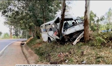 Barasaba ko ahakunda kubera impanuka ku muhanda Rwamagana-Kigali hashyirwa ibyapa  biburira abashoferi