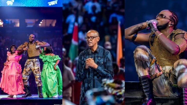 Imbamutima za Kevin Kade nyuma yo gutaramira imbere y'umukuru w'igihugu