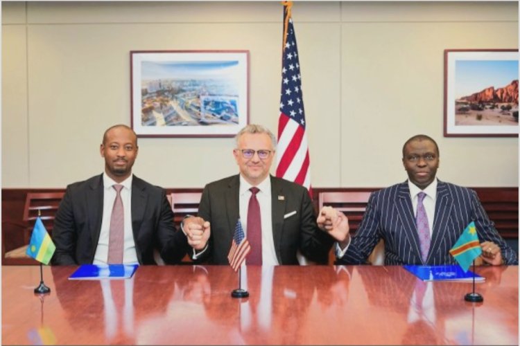 U Rwanda na RDC basinye amahame y’ingenzi y’ubufatanye mu bukungu