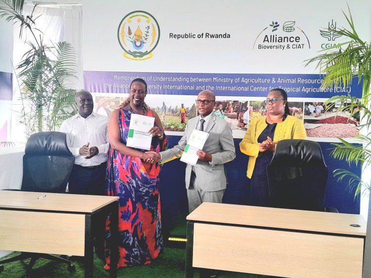 U Rwanda rwasinye amasezerano azafasha gukemura ibibazo by’ubuhinzi