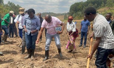 Nyaruguru: Abahinzi basabwe gushaka uko bahangana n’imihindagurikire y’ikirere