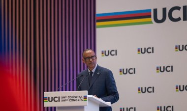 Perezida Kagame yashimye UCI yazanye shampiyona y’Isi y’Amagare mu Rwanda