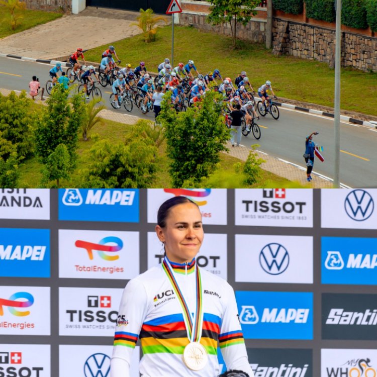 #UCI25: Abakobwa 35 muri 85 bahatanye mu batarengeje imyaka 23, nibo basoje isiganwa ryegukanwe na Gery Célia