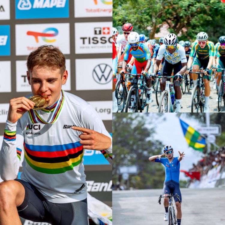 #UCI25: Finn Lorenzo yatwaye umudali wa Zahabu mu batarengeje imyaka 23, Niyonkuru aba umunyarwanda wasoje 164,6 Km